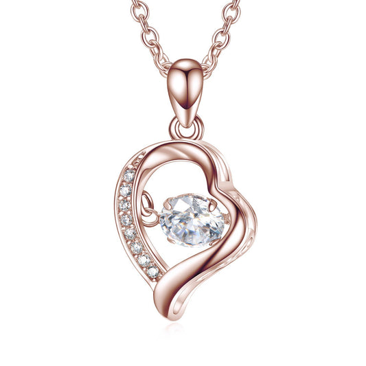 2019 Fashion Trendy Heart Necklace Mother Loving For Women Jewelry Necklace