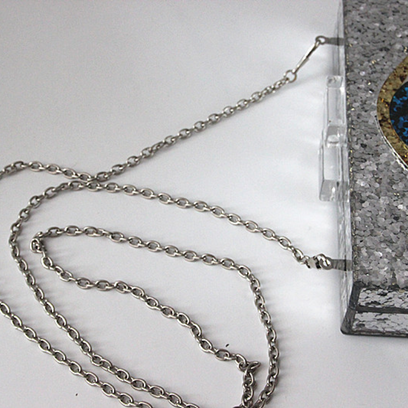 loomrack European Vintage Eye Sequin Bag Evening Bags