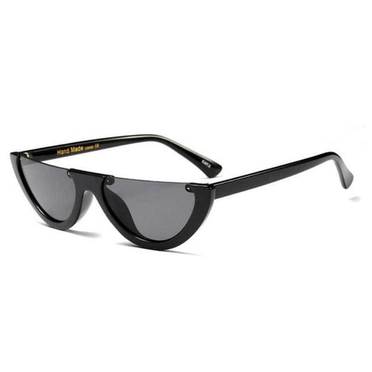 loomrack Vintage Half Frame Small Sunglasses Sunglasses black