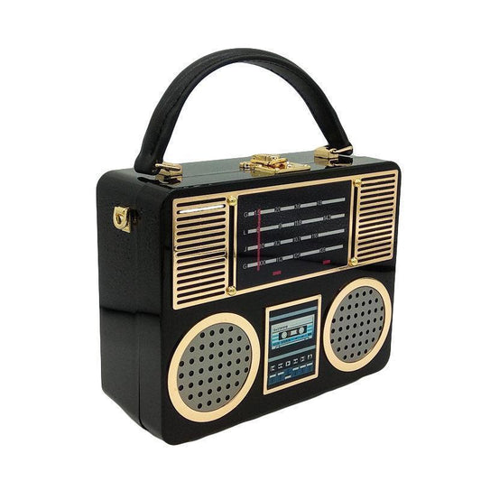 loomrack Vintage Stereo Handbag Evening Bags