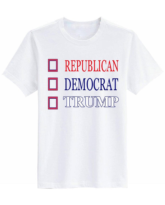 REPUBLICAN - DEMOCRAT- TRUMP