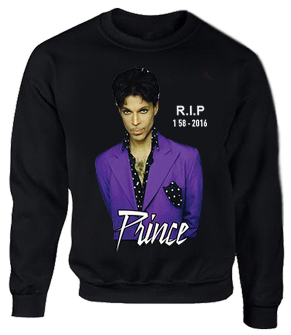 Prince R.I.P Purple Unisex Sweatshirt