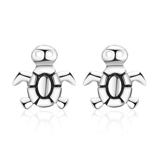 2019 Beautiful Designed Turtle Shape Earrings Silver Sterling Animal Earrings