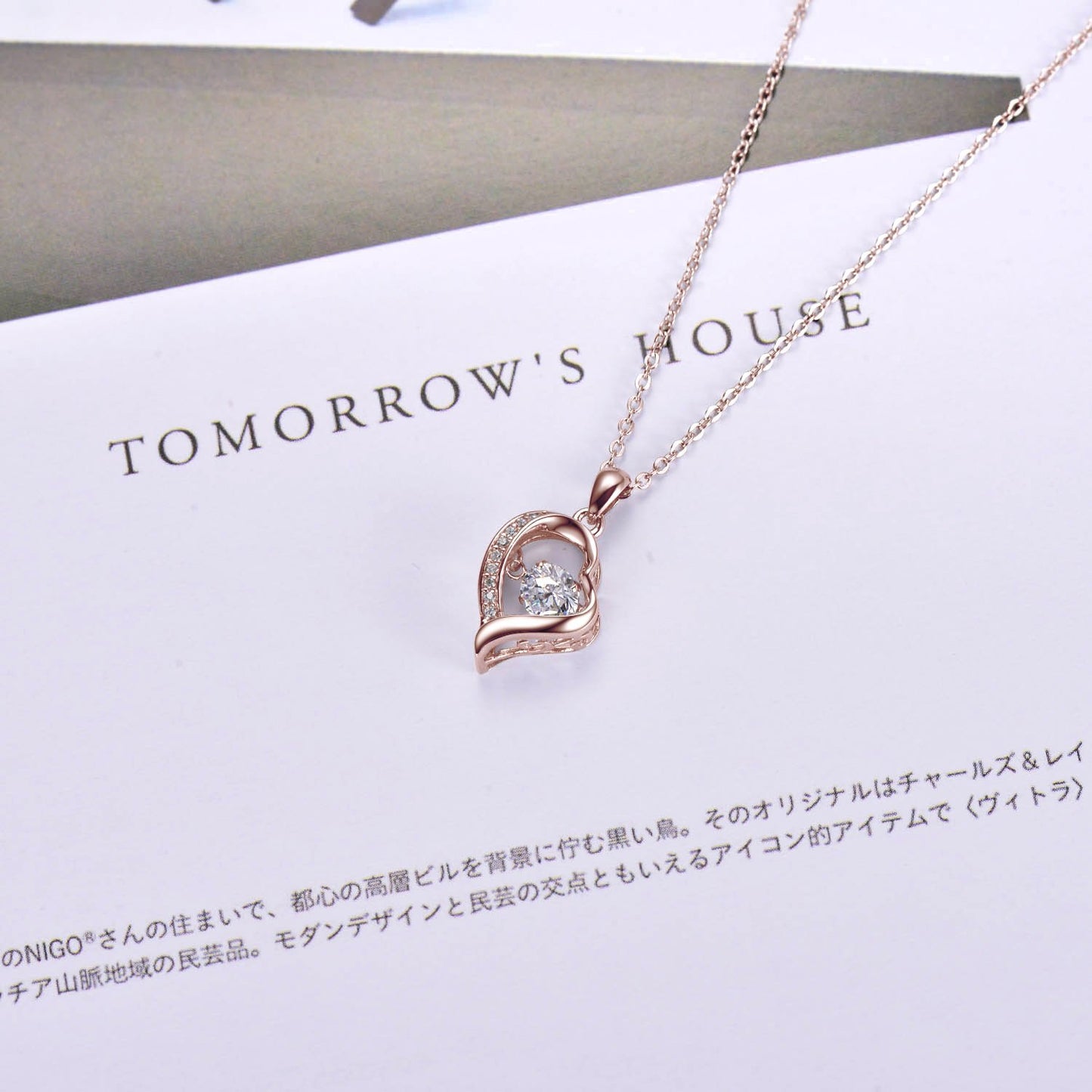 2019 Fashion Trendy Heart Necklace Mother Loving  For Women Jewelry Necklace