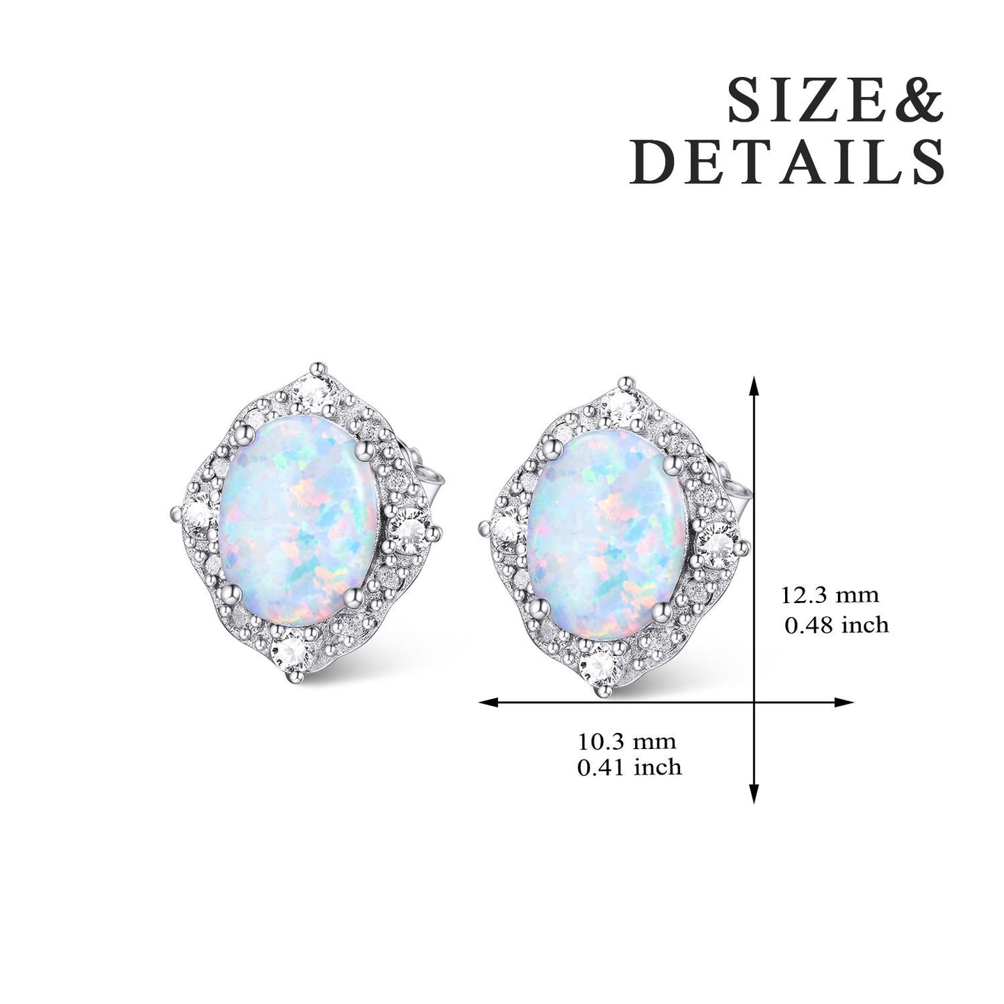 2019 Fashion Gemstone Opal Fringe New Design Jewellery Cubic Zirconia Earrings