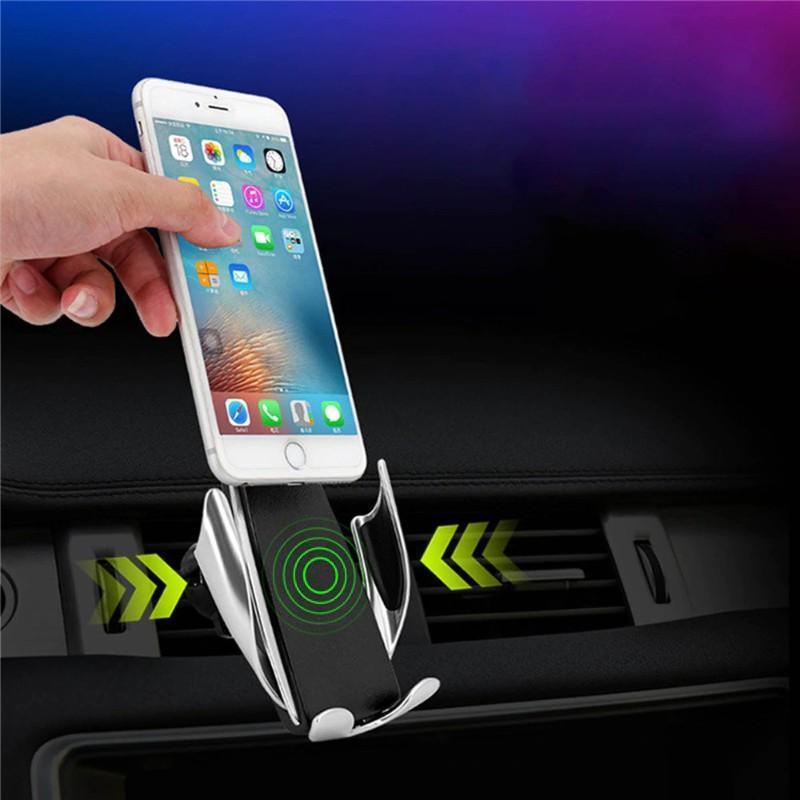 Automatic Clamping Wireless Car Charger Mount Car Accessories for iphone / Universal