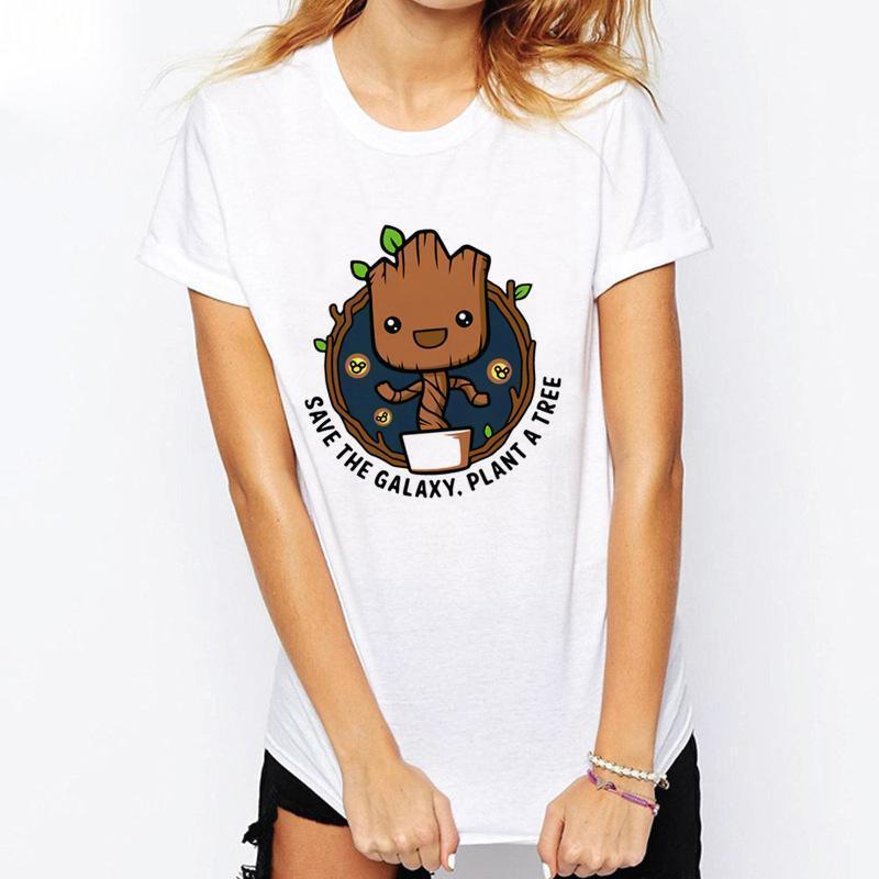 Baby Groot T Shirt Women Women's T-shirts 1049 / S