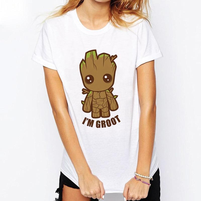 Baby Groot T Shirt Women Women's T-shirts 1049 / S