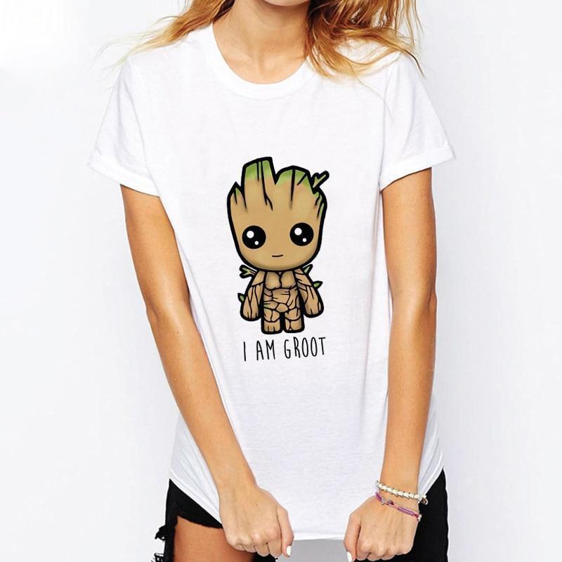 Baby Groot T Shirt Women Women's T-shirts 1049 / S