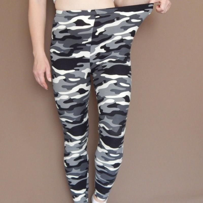 Camo Ultra Elastic Leggings Leggings 01 / One Size