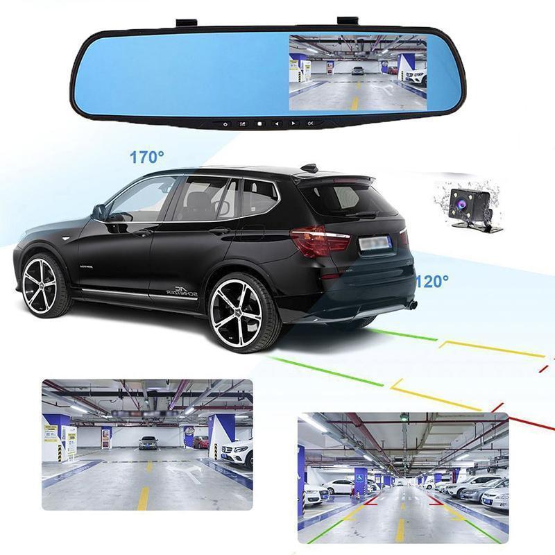 Dashcam/Rearcam Smart Mirror Car Accessories single len dvr / With 16G TF Card