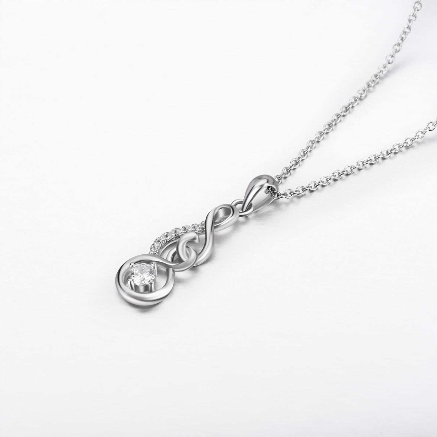 2019 Fashion Jewelry With CZ Small Trending 925 Sterling Silver Necklace For Men Or Women