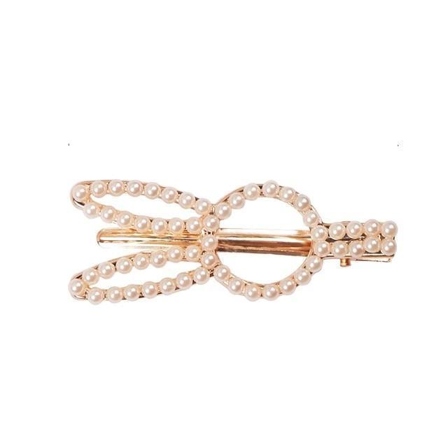 Elegant Pearl Hair Clip Barrettes Hair Accessories 1