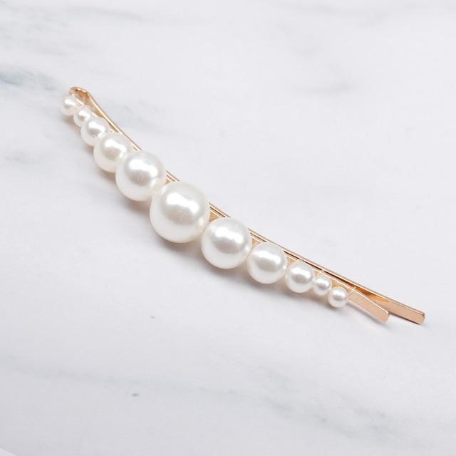 Elegant Pearl Hair Clip Barrettes Hair Accessories 20