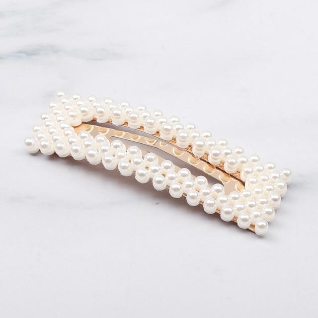 Elegant Pearl Hair Clip Barrettes Hair Accessories 22