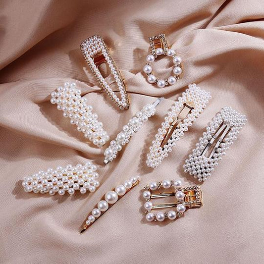 Elegant Pearl Hair Clip Barrettes Hair Clips Clip_01