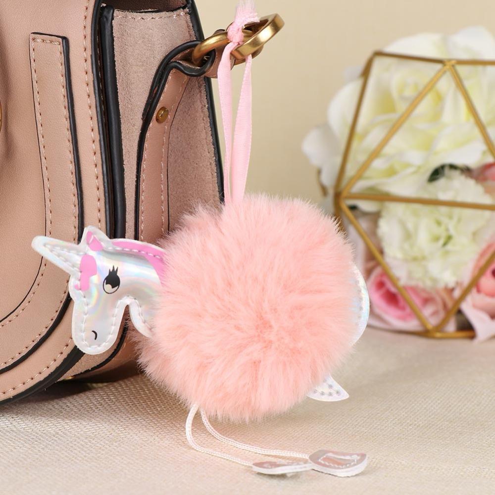 loomrack 10 Unicorn Christmas Tree Ornaments - Pom Poms Christmas Accessories