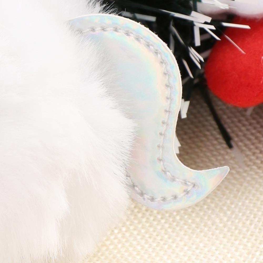 loomrack 10 Unicorn Christmas Tree Ornaments - Pom Poms Christmas Accessories