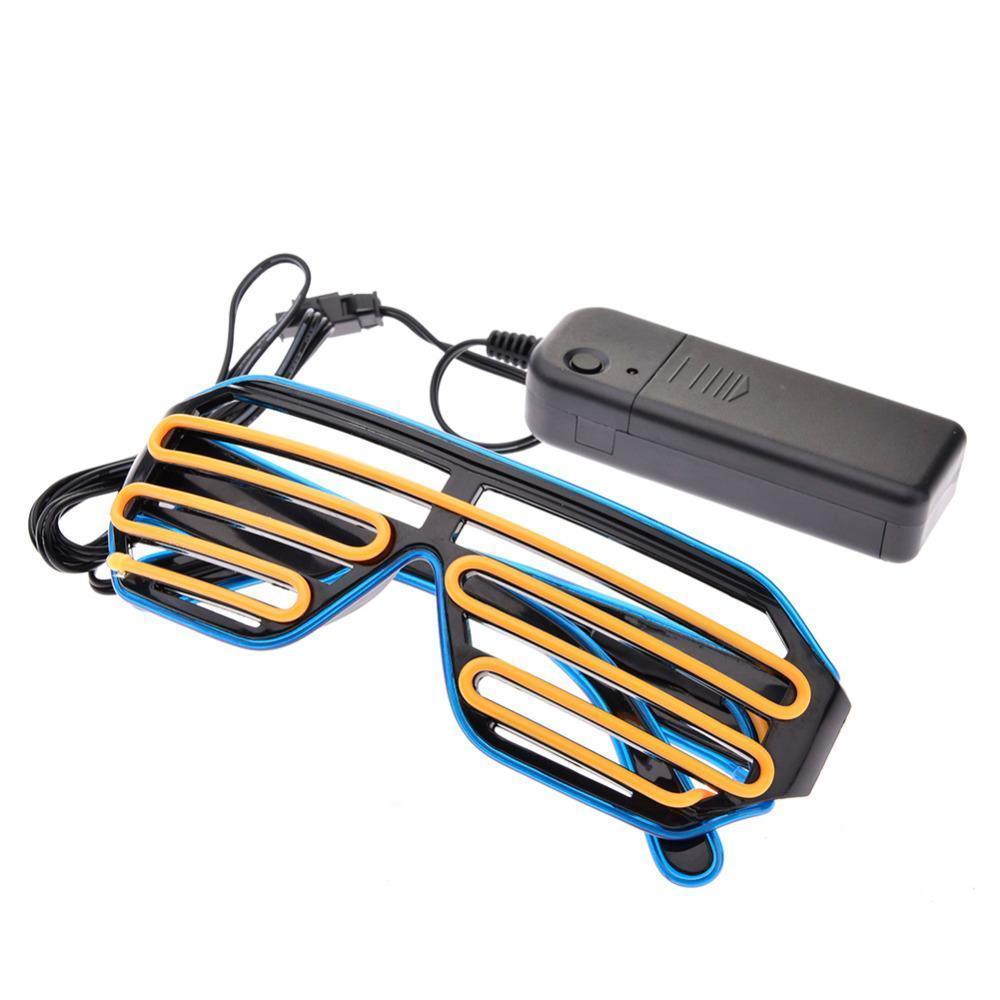 loomrack 2-Color Flashing LED Party Glasses Glow Party Supplies