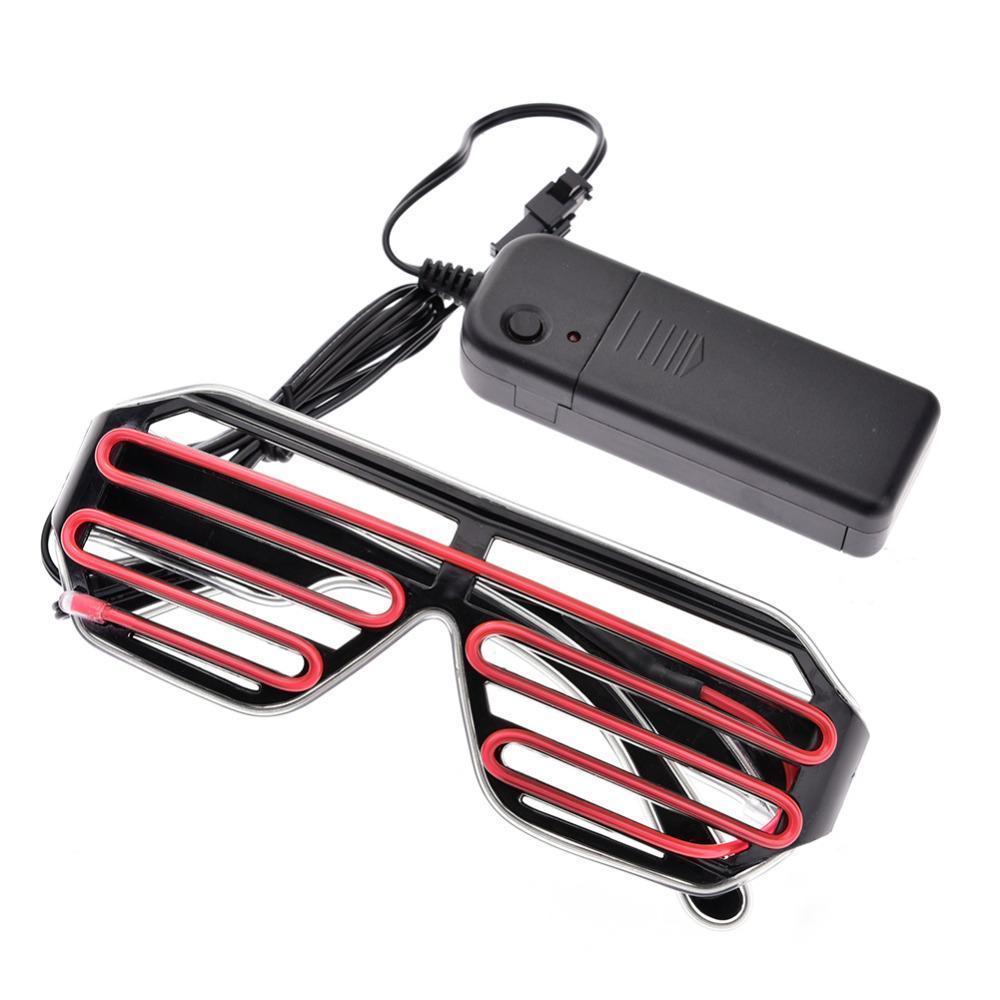 loomrack 2-Color Flashing LED Party Glasses Glow Party Supplies