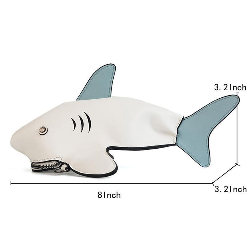 loomrack 3D Shark Crossbody Bag Cross Body Bags