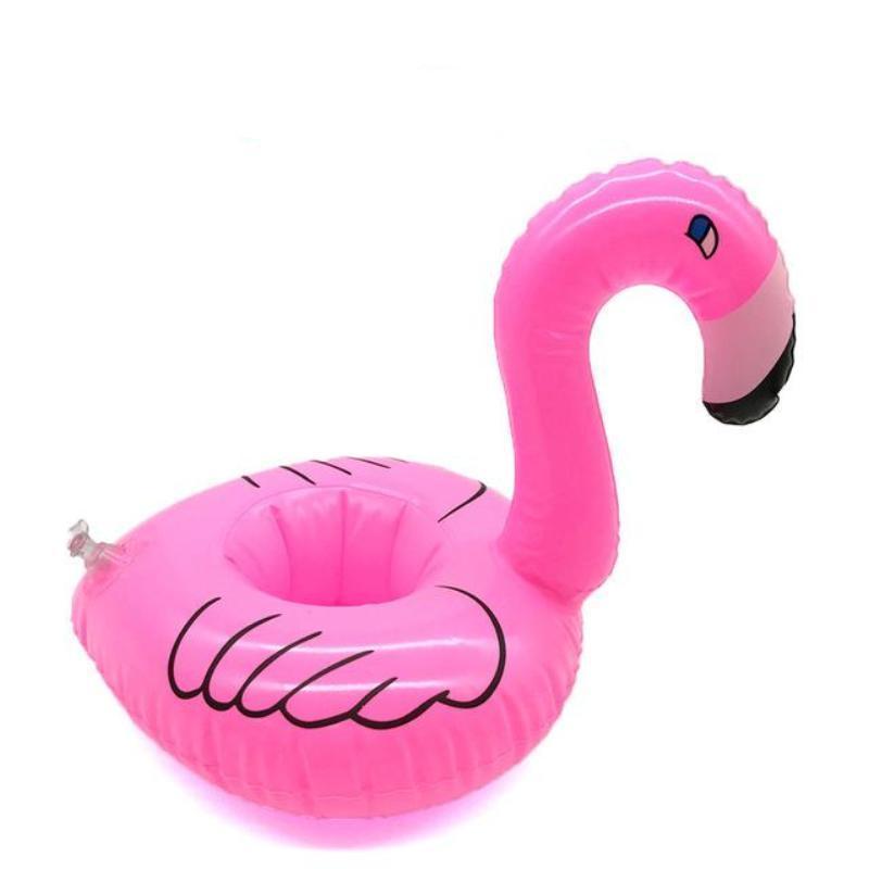 loomrack Assorted Floating Coasters Swimming Rings Flamingo