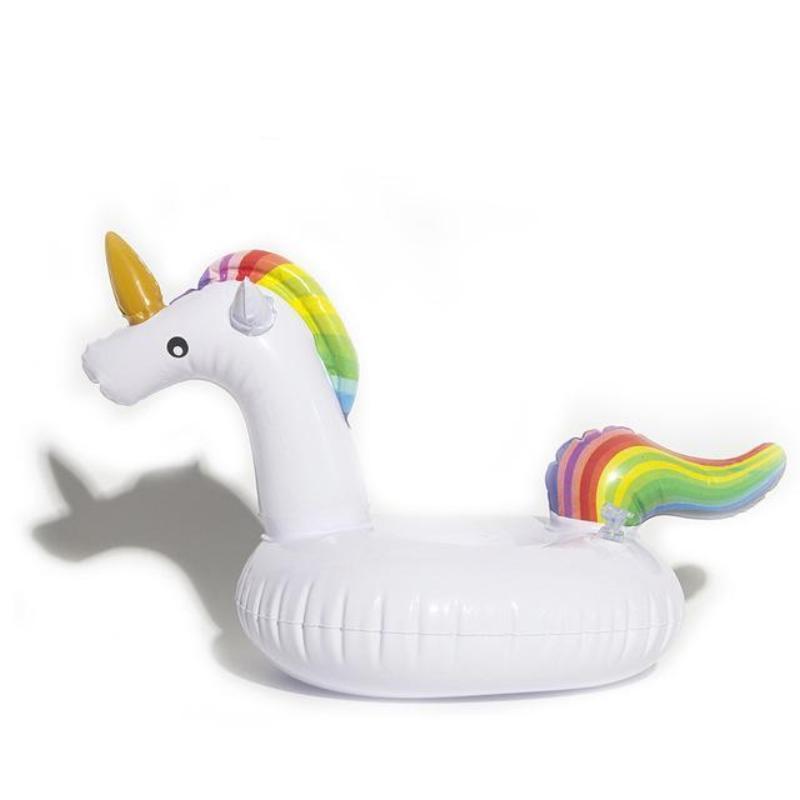 loomrack Assorted Floating Coasters Swimming Rings Unicorn