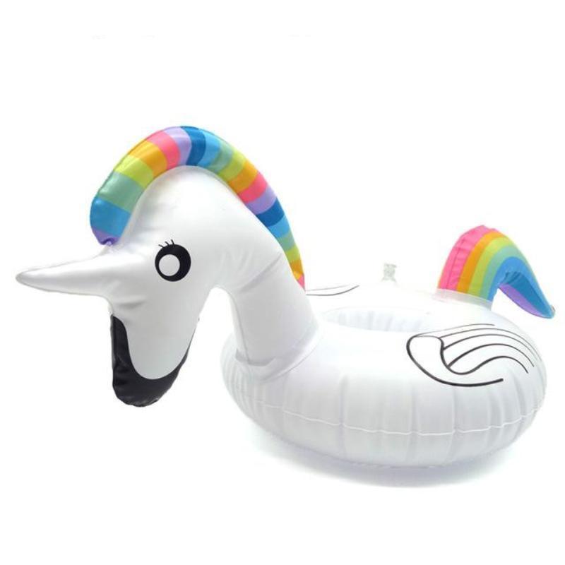 loomrack Assorted Floating Coasters Swimming Rings Unicorn New