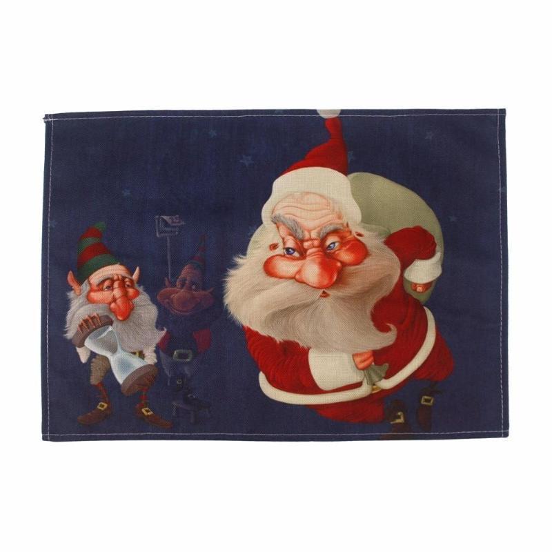 loomrack Assorted Santa Christmas Placemats Christmas Accessories