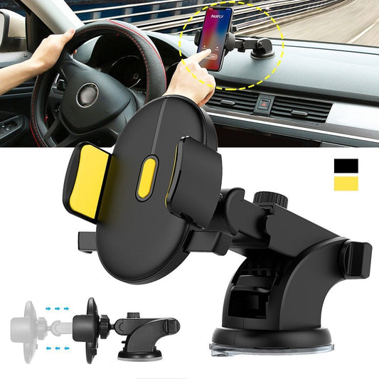 loomrack Automatic Locking Windshield Phone Holder, Universal Fit Mobile Phone Accessories