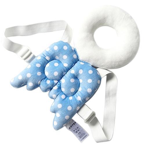 loomrack Baby Head Bump Protector Pillow Blue