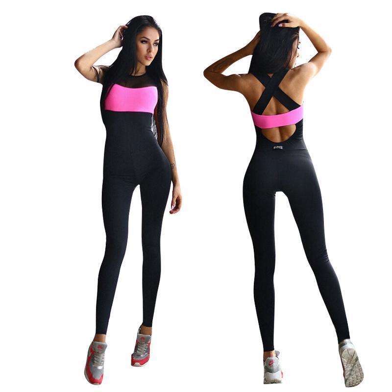 loomrack Backless Yoga Jumpsuit Yoga Sets