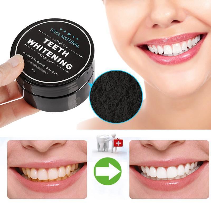 loomrack Bamboo Charcoal Teeth Powder Grooming