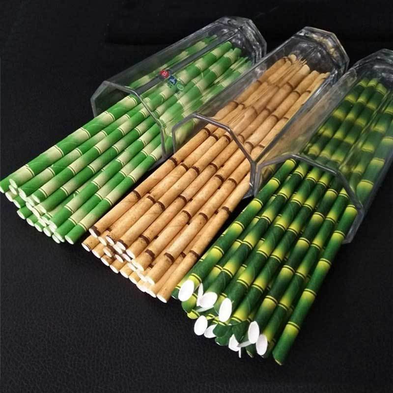 loomrack Bamboo Straws Drinking Straws