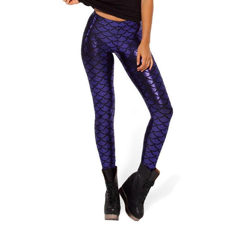 loomrack Becca Fish Scale Mermaid Leggings Leggings