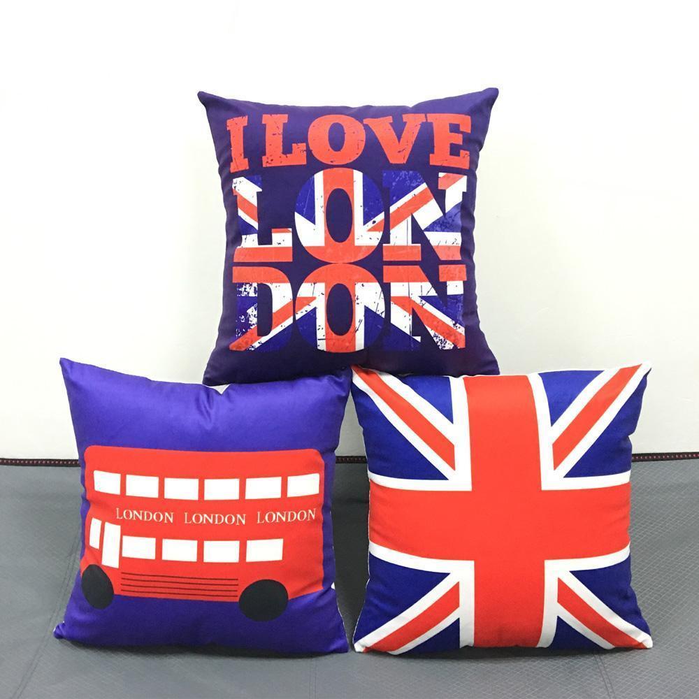 loomrack British Pillow Covers Cushion Cover