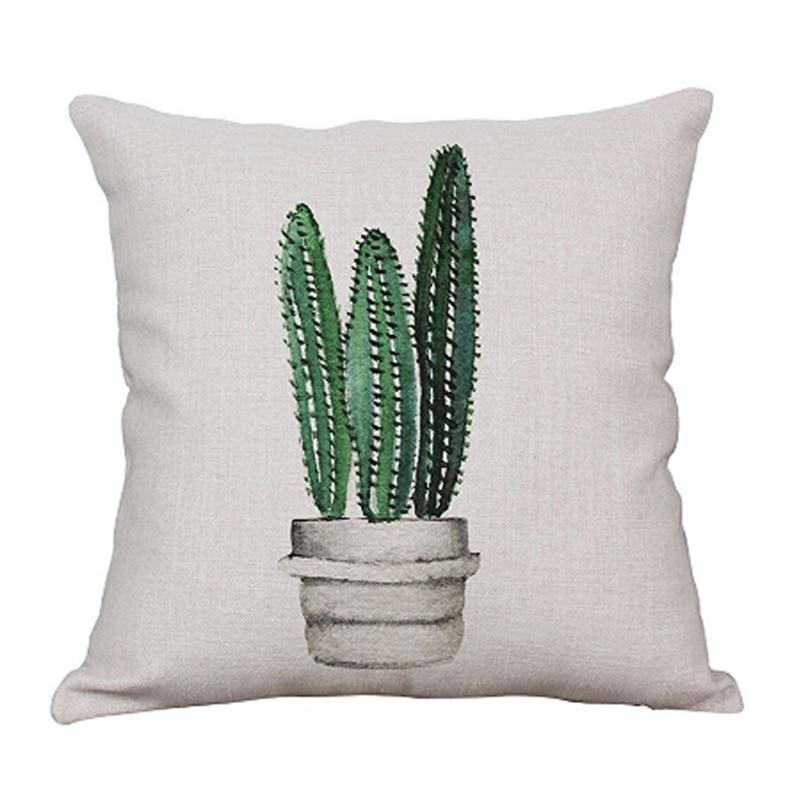 loomrack Cactus Cushion Covers Home Accessories 450mm*450mm / B