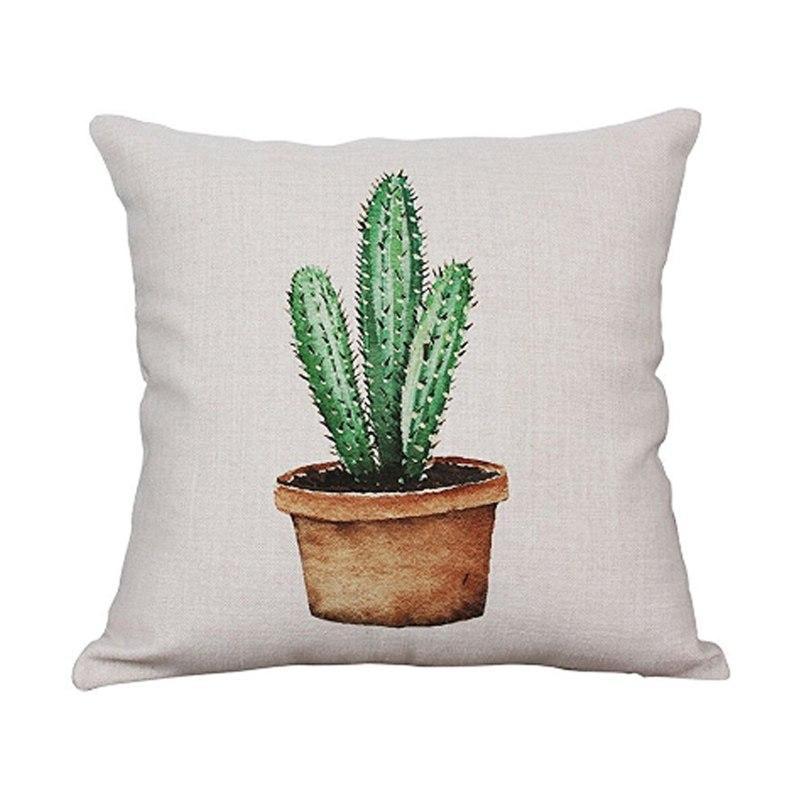 loomrack Cactus Cushion Covers Home Accessories 450mm*450mm / C