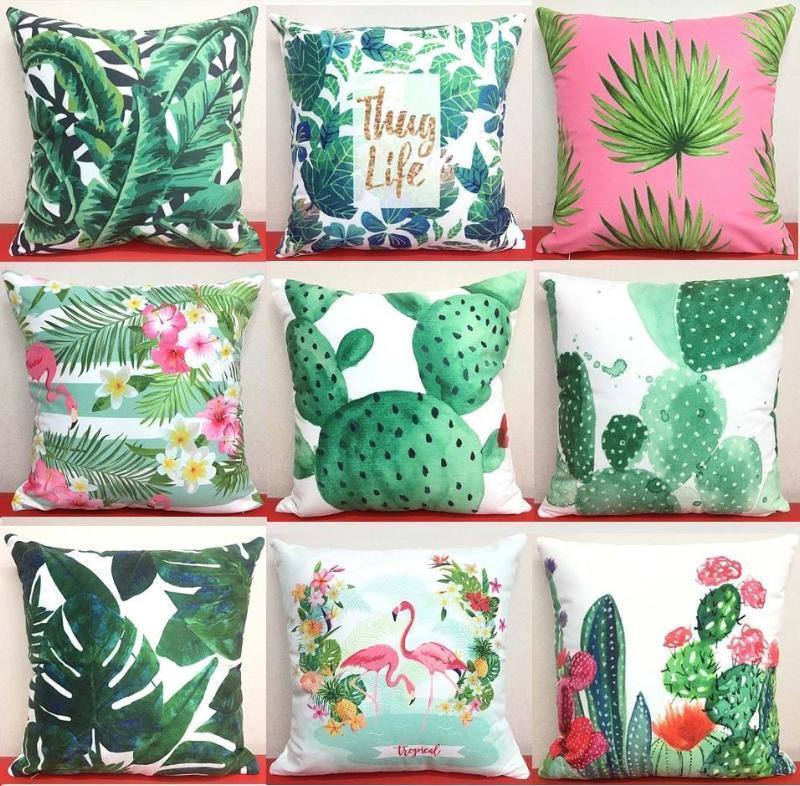 loomrack Cactus Pillow Covers Cushion Cover