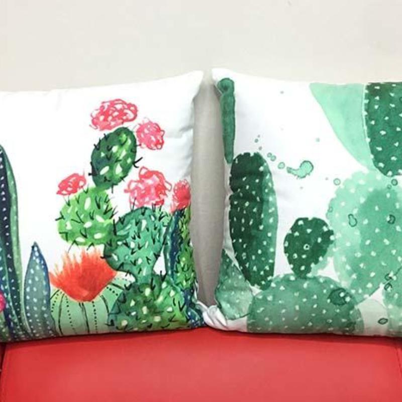 loomrack Cactus Pillow Covers Cushion Cover