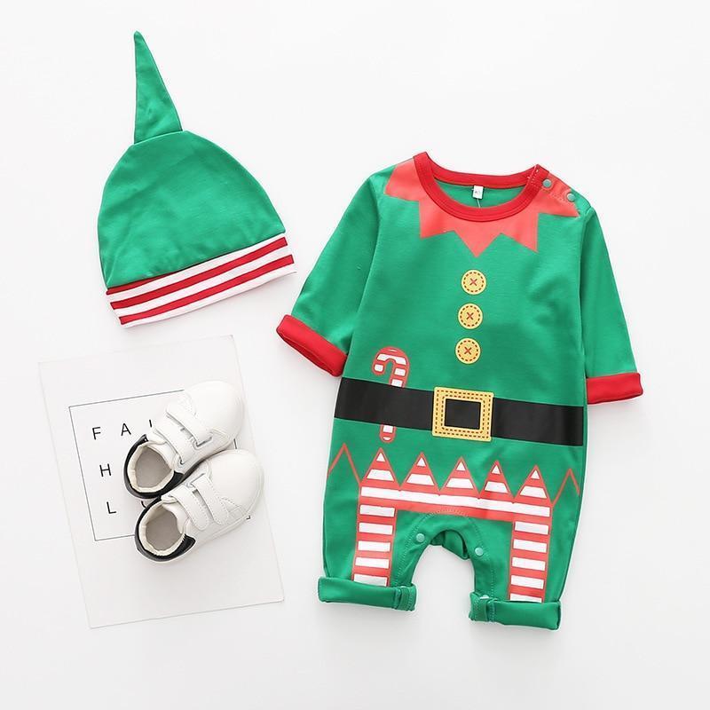 loomrack Christmas Baby Boy Romper Onesie Costume Baby Clothes