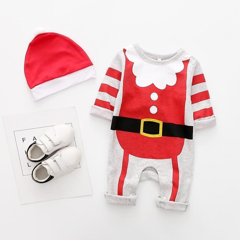 loomrack Christmas Baby Boy Romper Onesie Costume Baby Clothes A / 6M