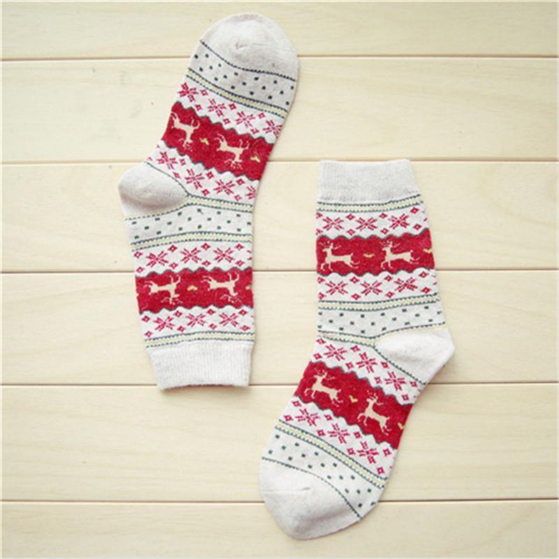 loomrack Christmas Deer Socks Christmas Socks