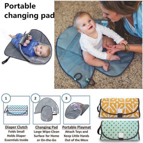 loomrack Clean Hands Diaper Changing Pad - No More P💩💩PY Mess Baby Accessories