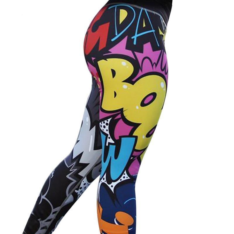 loomrack Color Digital Fun Leggings Leggings