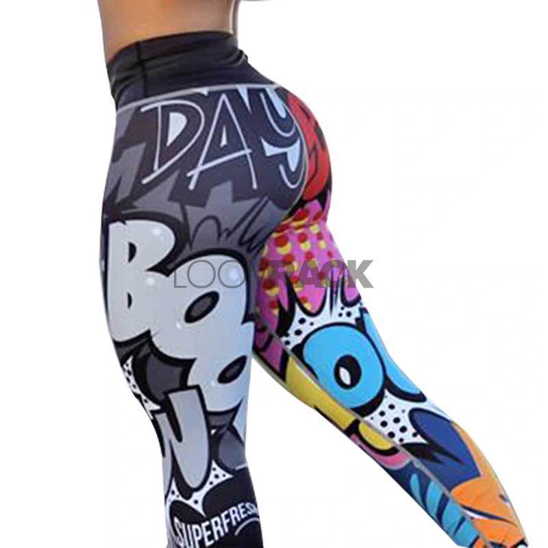 loomrack Color Digital Fun Leggings Leggings