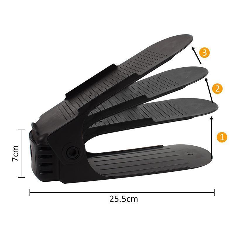 loomrack Color Shoe Slots - Adjustable Shoe Organizer Space (8 pcs.) Shoe Organizers