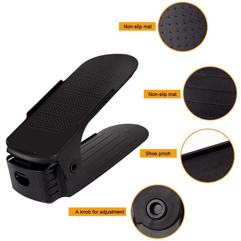 loomrack Color Shoe Slots - Adjustable Shoe Organizer Space (8 pcs.) Shoe Organizers