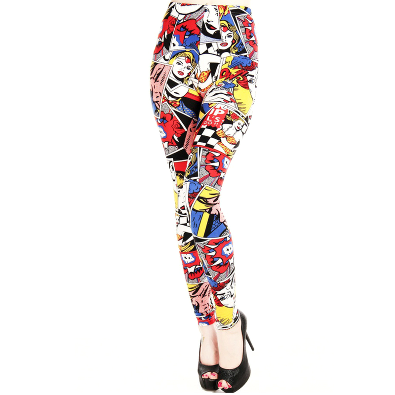 loomrack Comic Book Leggings Leggings