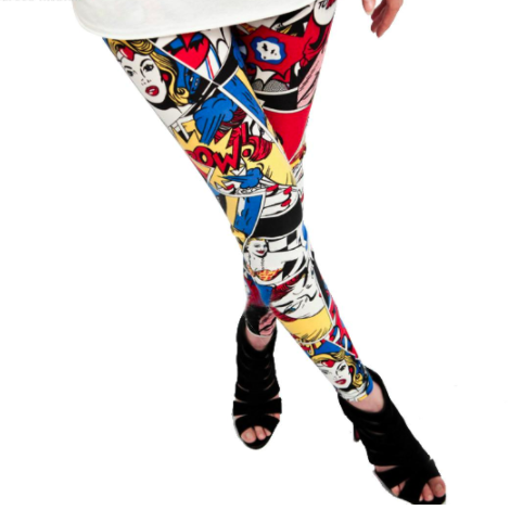 loomrack Comic Book Leggings Leggings